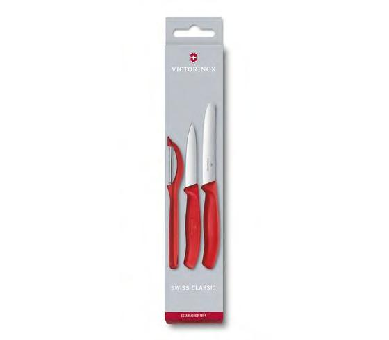 Set De Cuchillos Mondadores Swiss Classic Con Pelador 3 Piezas -