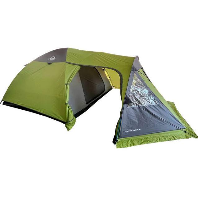 Carpa Familiar 6 Personas Llaima - Color: Verde/Gris