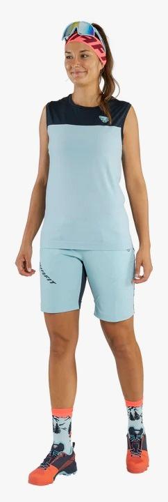 Polera Mujer sin Mangas Traverse S Tech - Color: MARINE BLUE BLUEBERRY