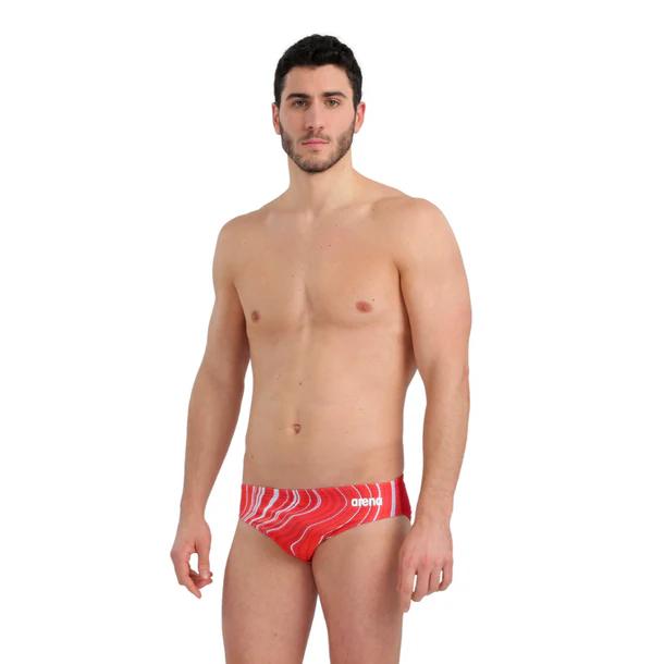 TRAJE DE BAÑO HOMBRE SWIM BRIEFS MARBLED 