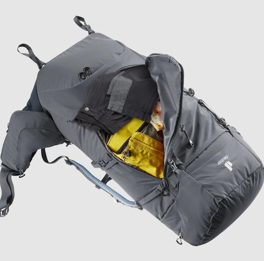 Miniatura Mochila Aircontact Core 65 + 10 Sl  - Color: Negro