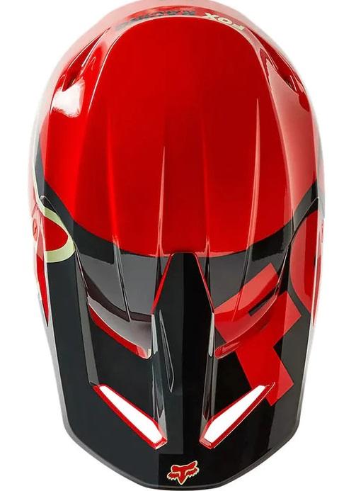 Casco Moto V1 Xpozr  - Color: Rojo