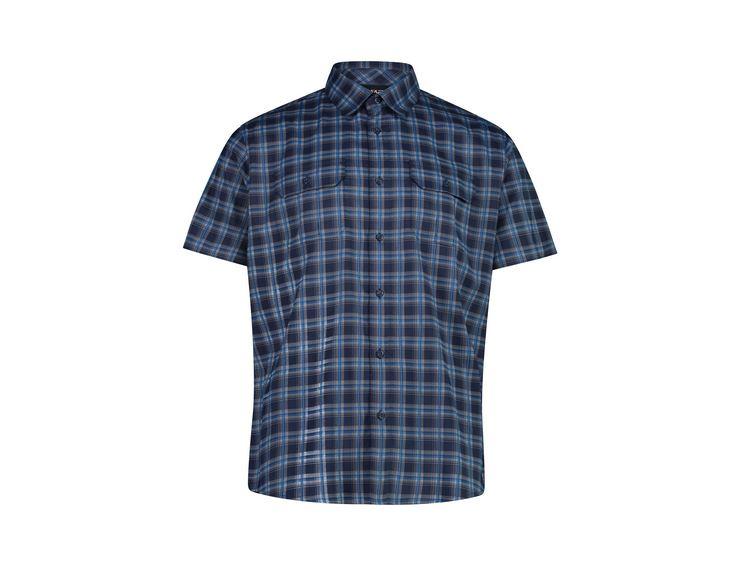 Miniatura Camisa Hombre Manga Corta - Color: Azul