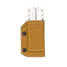 Miniatura Funda Kydex para la Leatherman Supertool 300 - Color: Carbón Marrón