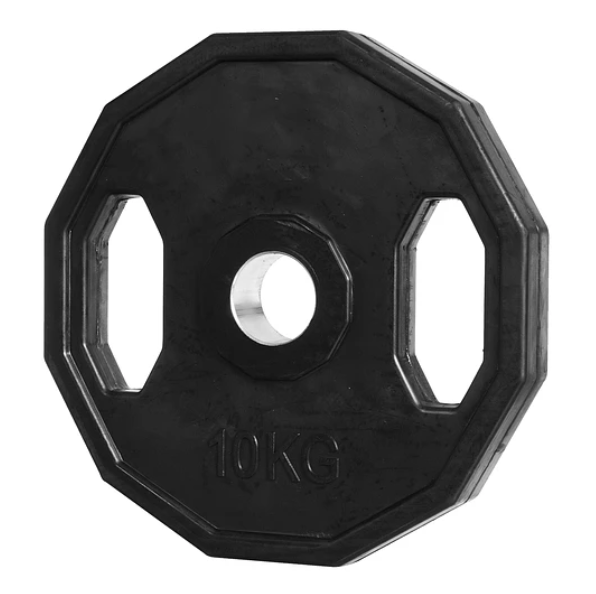 Disco De Peso De Goma 10 Kg -