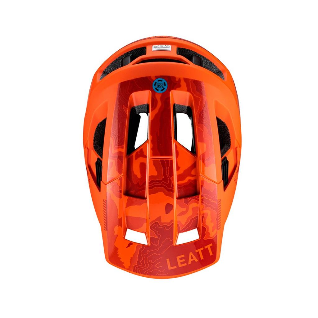 Miniatura Casco Ciclismo Mtb Allmtn 4.0 V23 - Color: Naranjo