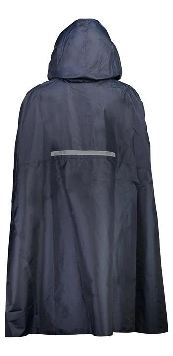 Impermeable Niños Cape Rain Poncho Fix Hood 38X7964 - Color: Black Blue