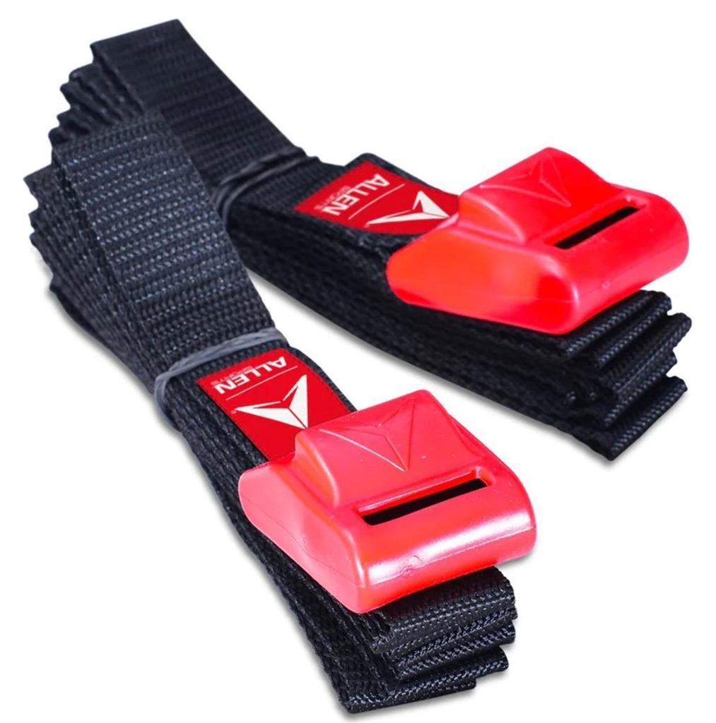 Correas Repuesto De Porta Bicicleta Strap Accessory Kit 508s - Color: Negra y Roja