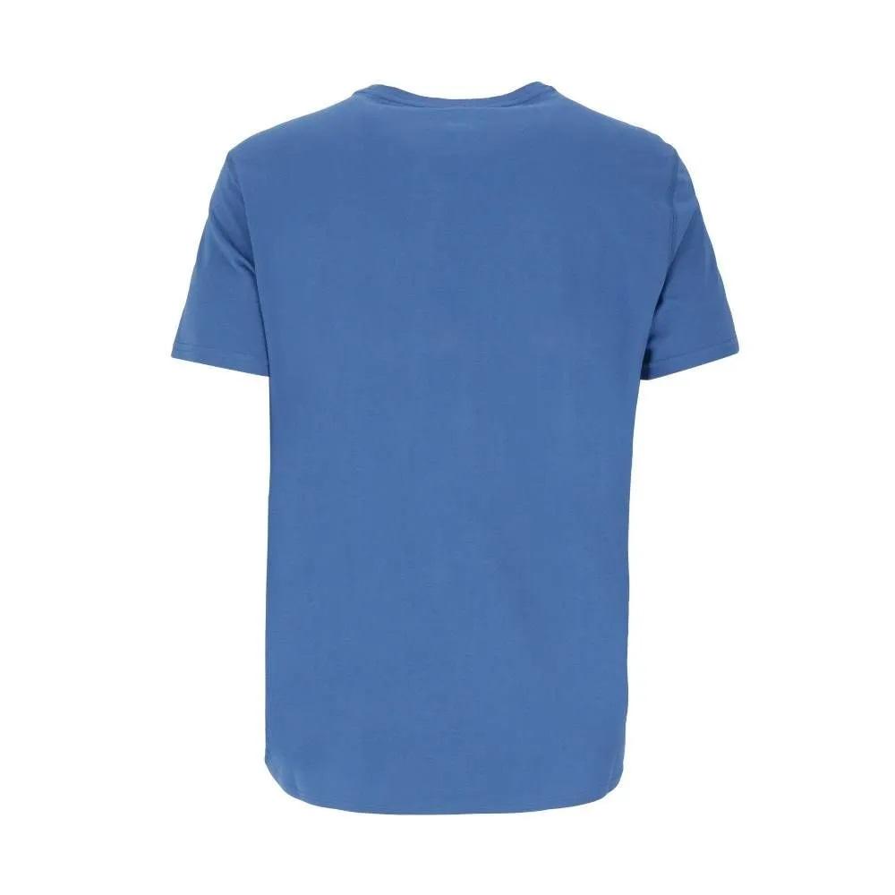 Polera Clásica Manga Corta Pocket Hombre - Color: Azul