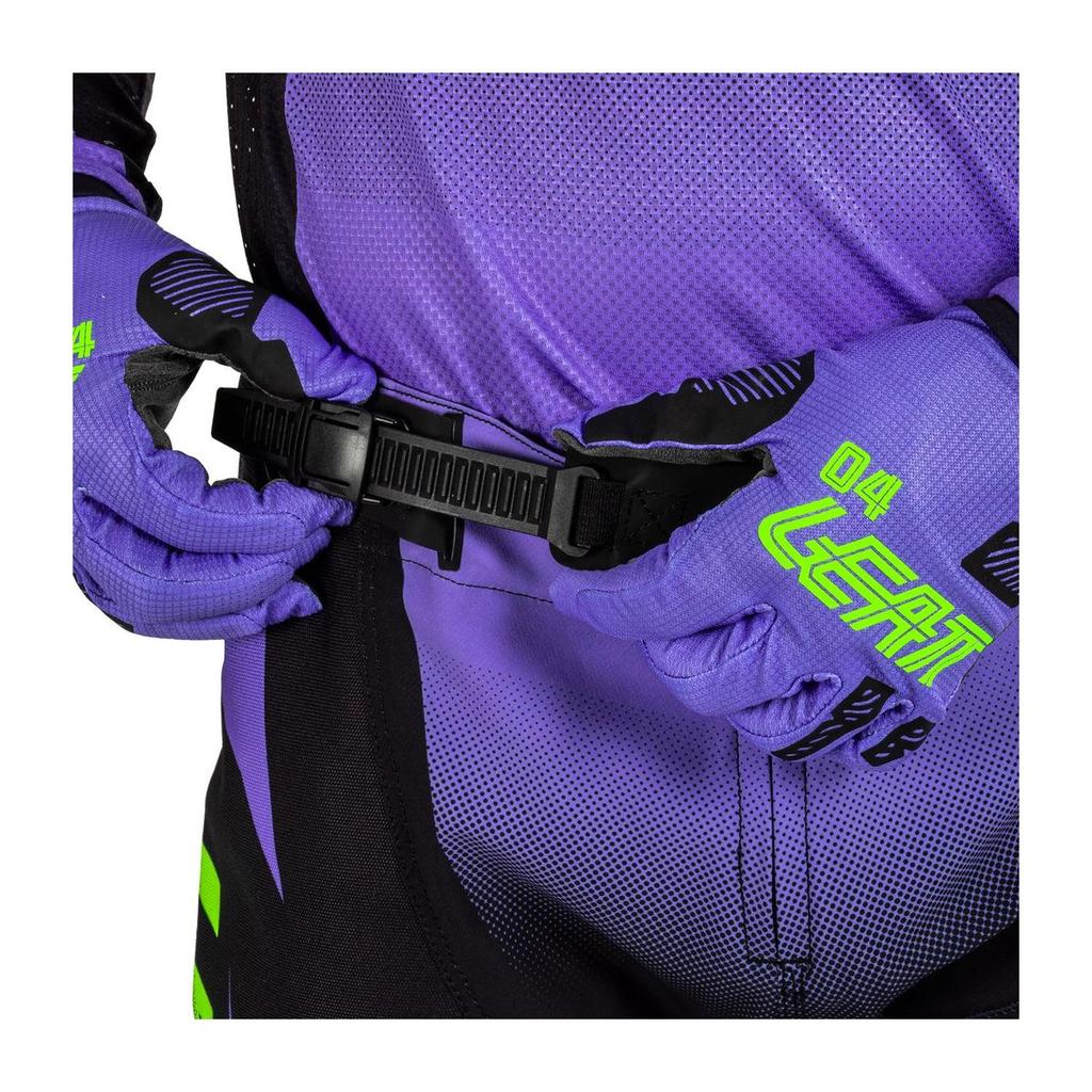 Miniatura Pantalón Moto 4.5 - Color: Negro/Violeta