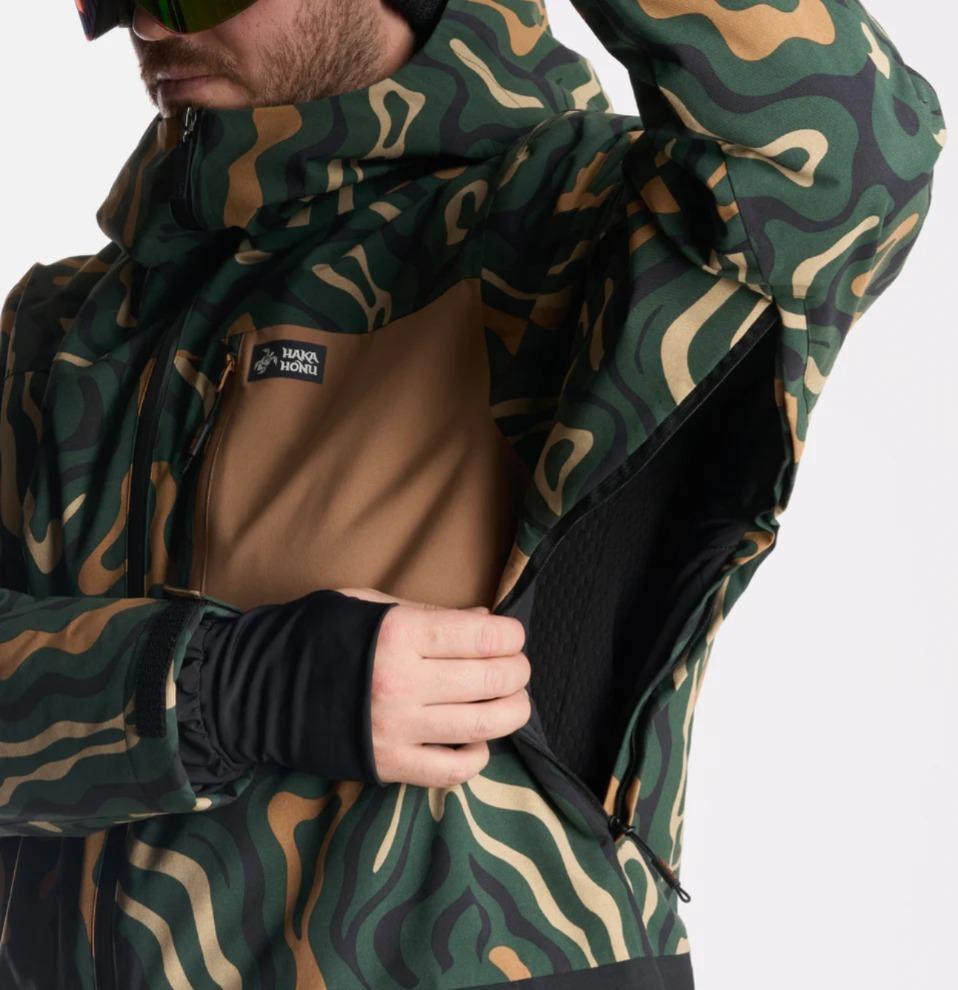 Miniatura Chaqueta Hombre Yeti - Color: Verde Militar