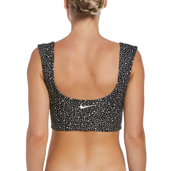 Miniatura Crop Top Deportivo De Mujer Reversible - Color: Negro