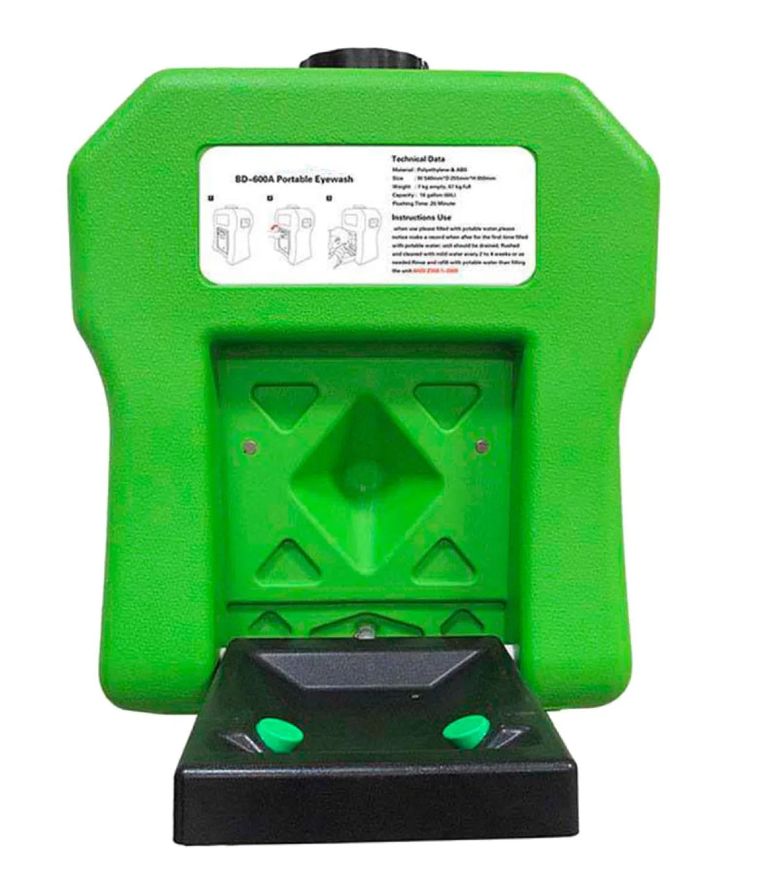 Estación Portable Con Lavaojos Portátil Wg6000Ac - Formato: Unidad