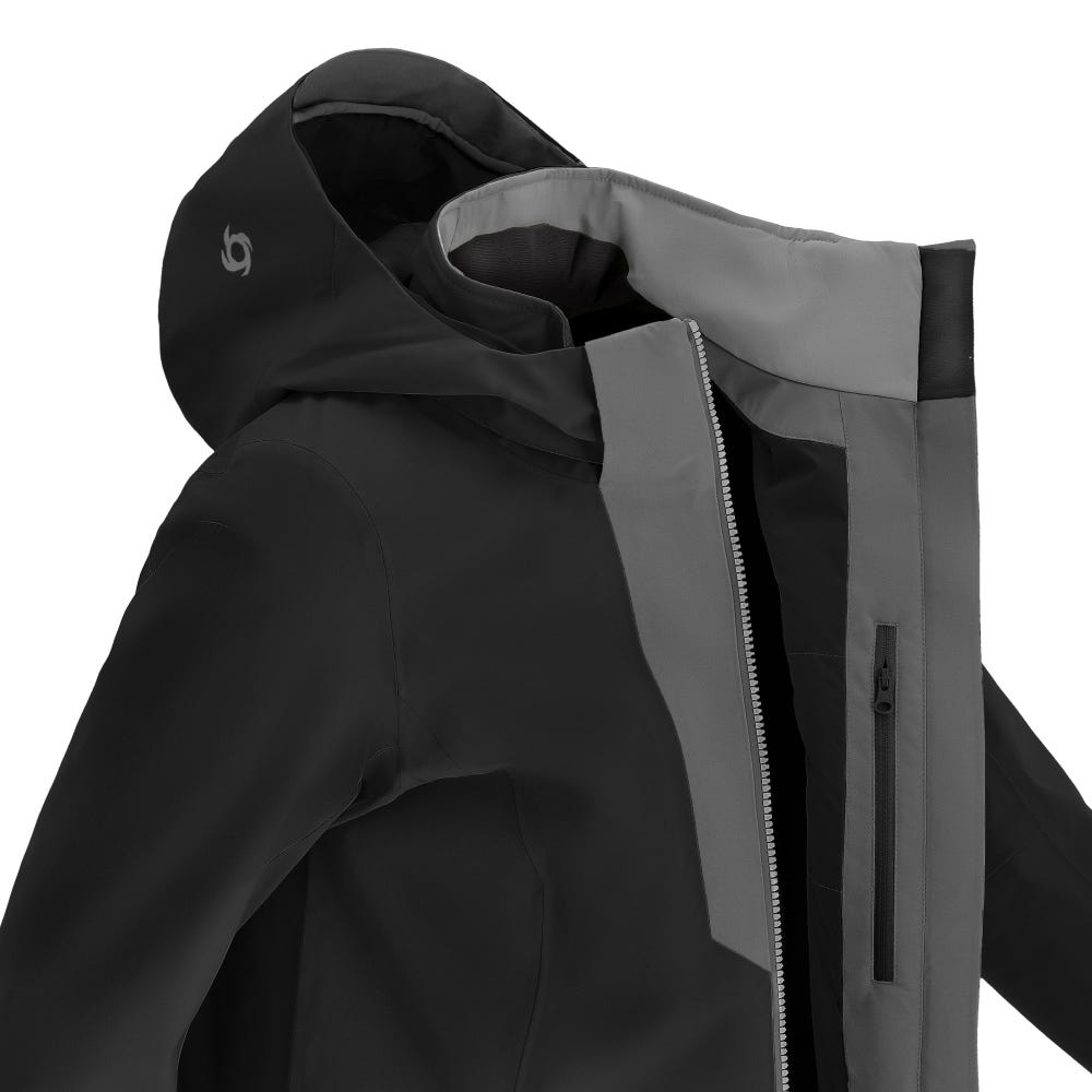 Parka Térmica Impermeable Vito Mujer - Color: Negro