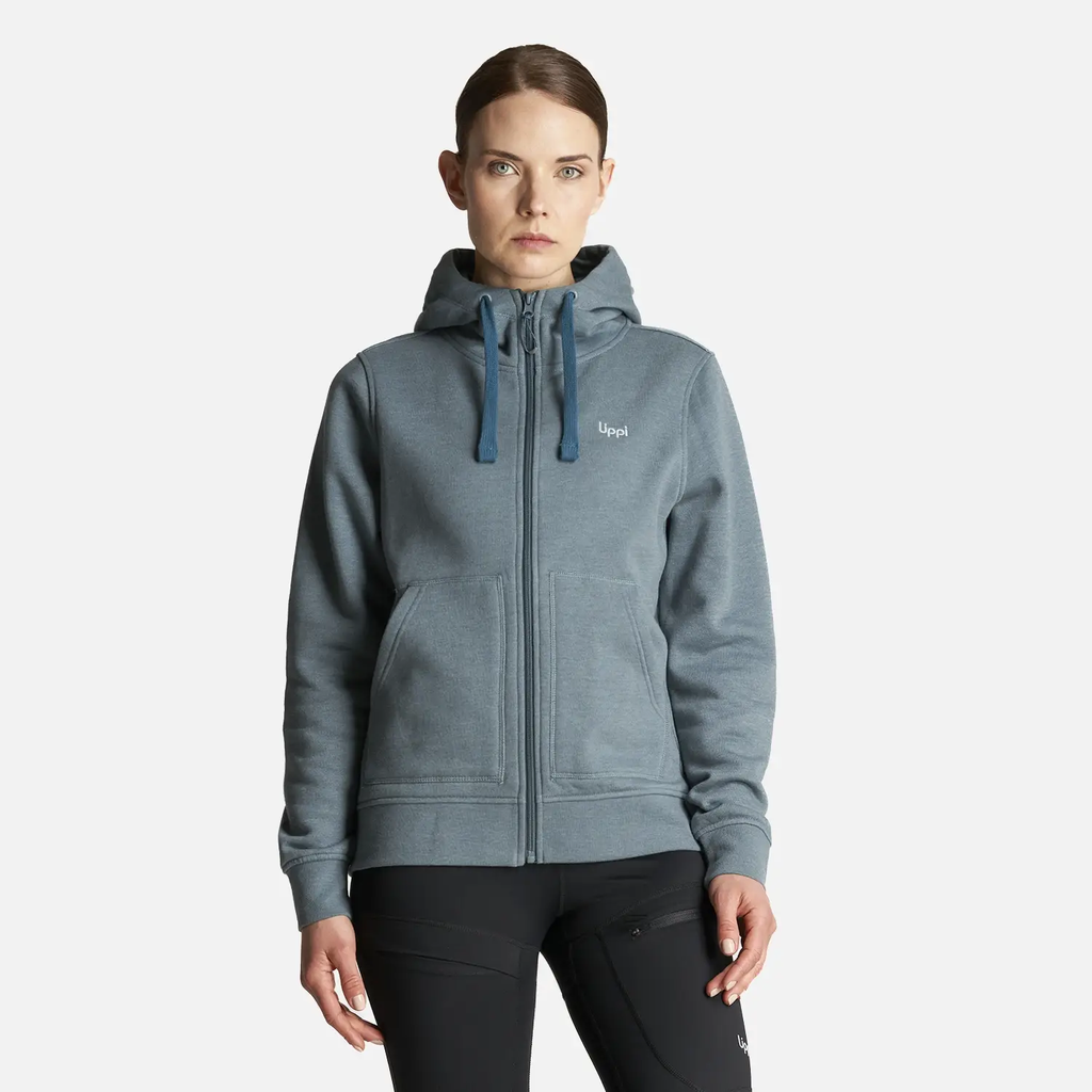 Miniatura Poleron Mujer Insigne Full Zip Hoody Sweatshirt -