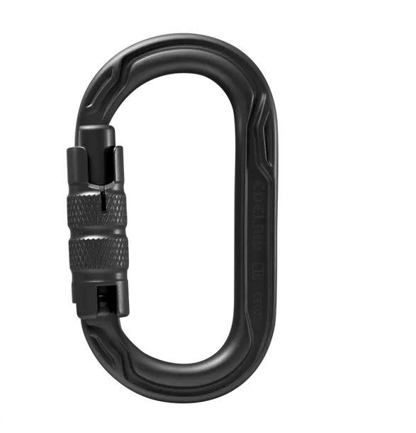 Mosquetón Oval Power 2500 Triple - Color: Negro