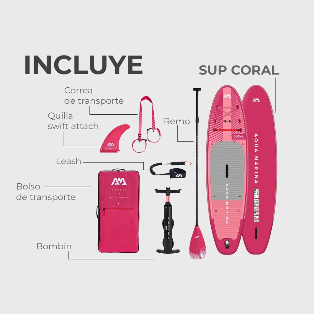 Miniatura Stand Up Paddle SUP Coral -