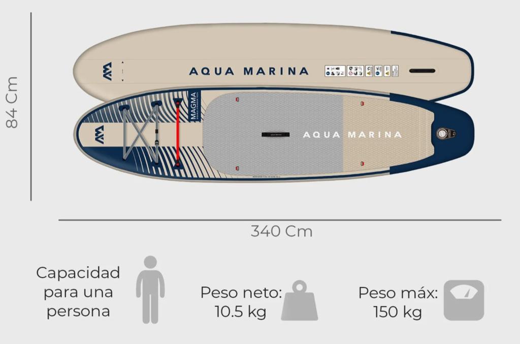 Miniatura Stand Up Paddle SUP Magma 11´2" -