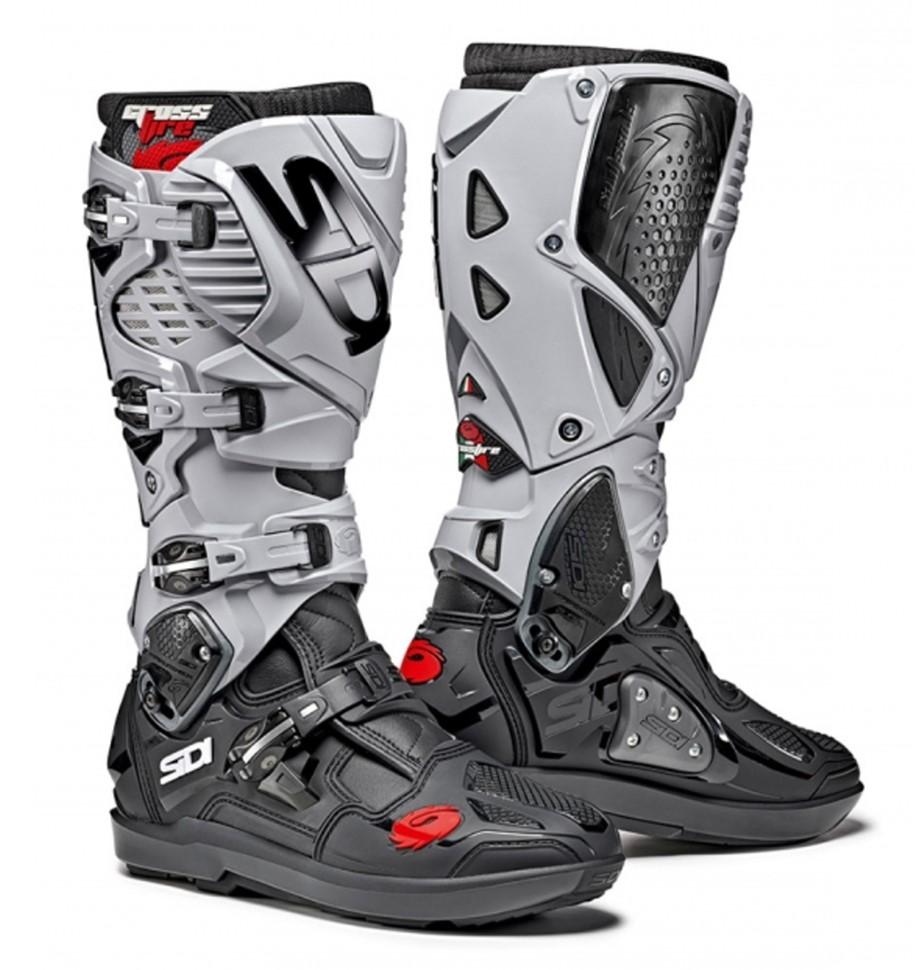 Miniatura Bota De Moto Crossfire 3 W Srs  - Color: Ceniza