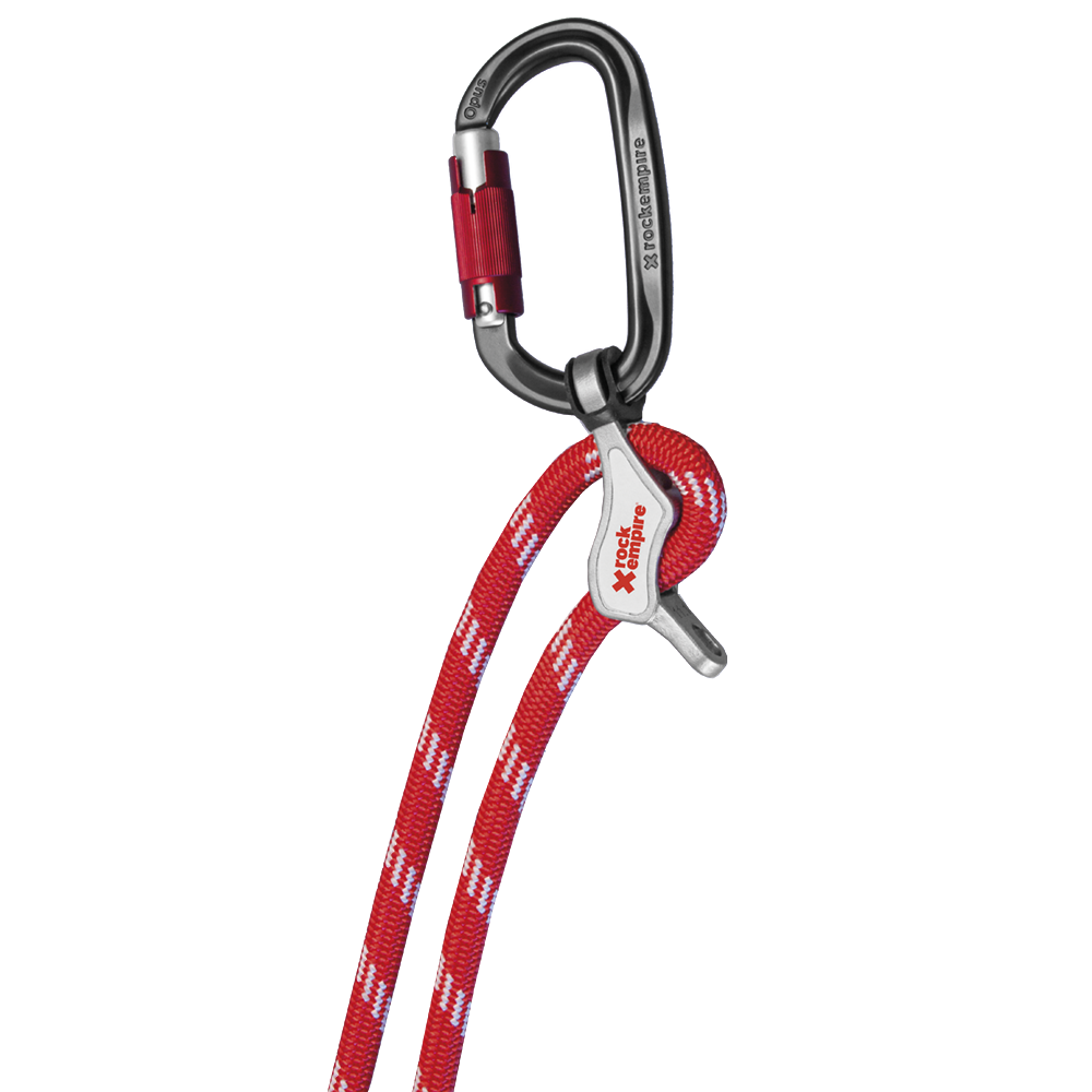 Elemento De Amarre Asimétrico Ajustable Simple Stand 1Mts - Color: Rojo