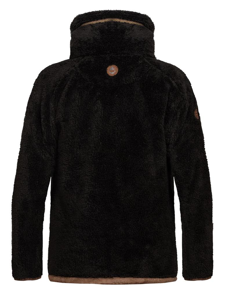 Chaqueta Beggra Women Fleece - Talla: M, Color: Black