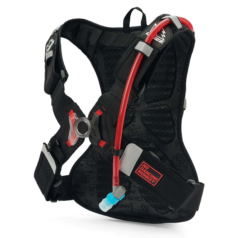 Miniatura Mochila de Hidratación Moto Hydro 4L Dirt Biking - Color: Black