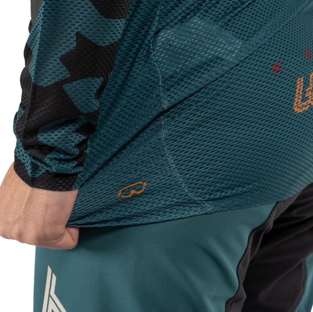 Miniatura Jersey MTB Gravity 4.0 V25 - Color: Teal