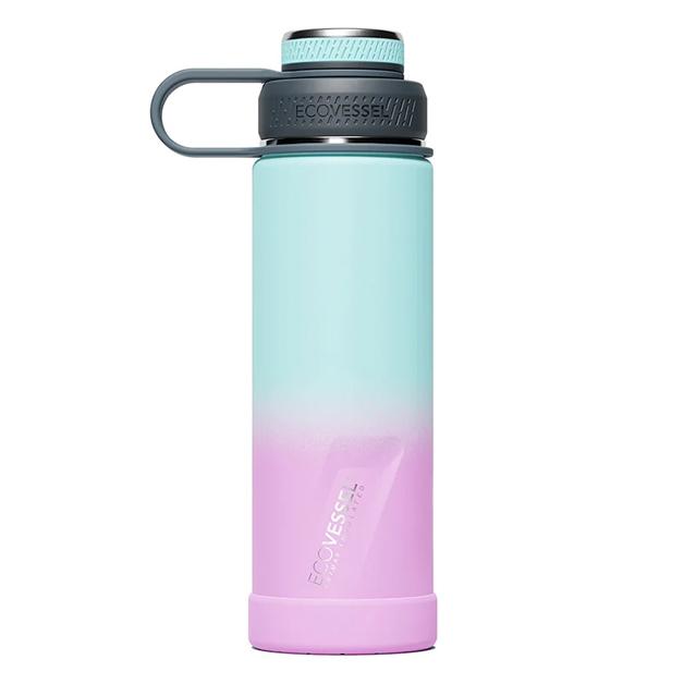 Miniatura Botella Inox Boulder 591 ml - Color: Rosa-Celeste