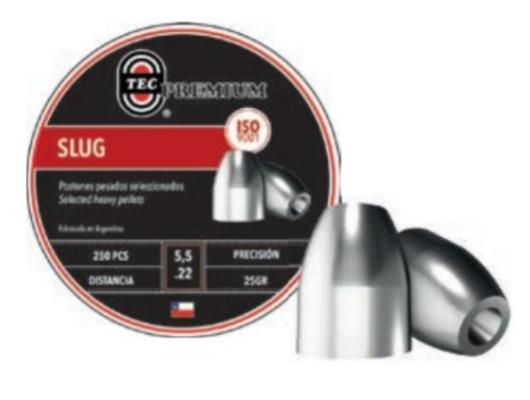Poston Tec Premium Slug 5,5MM 18GR Lata 200u -