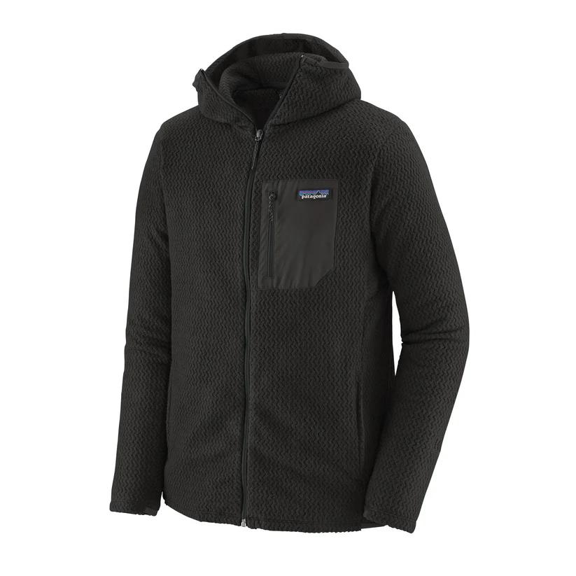 Miniatura Polar Hombre R1 Air Full-Zip - Color: Negro