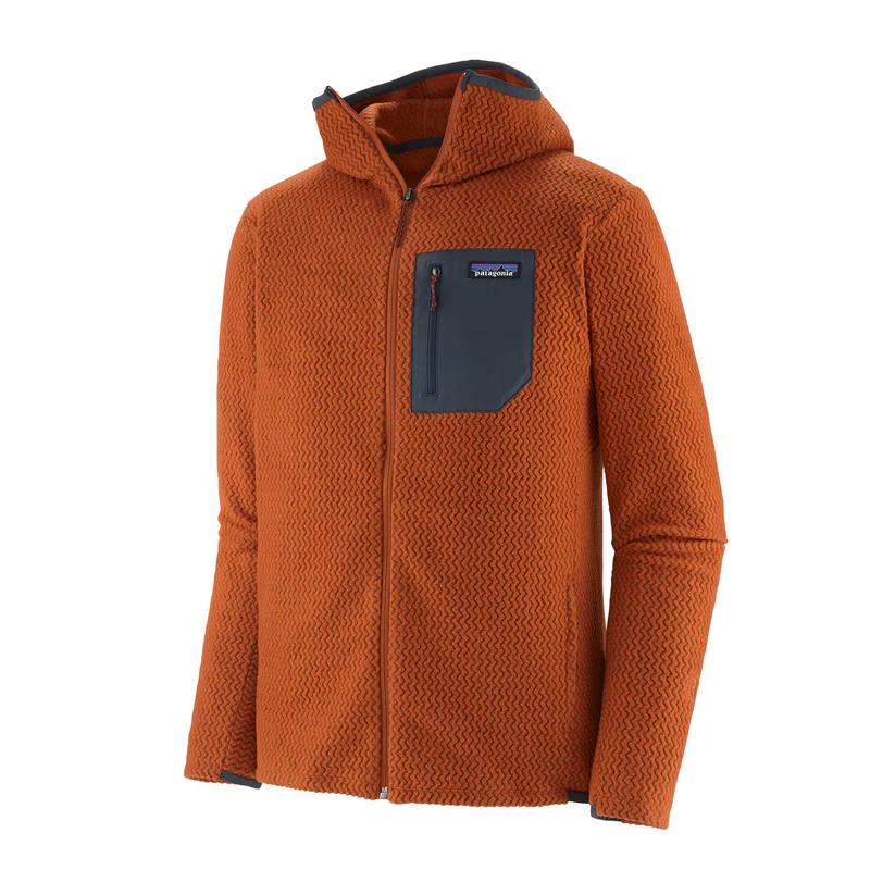 Polar Hombre R1 Air Full-Zip - Color: Naranjo