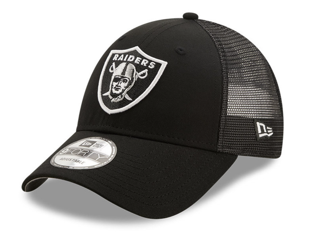 Miniatura Jockey Las Vegas Raiders NFL 9 Forty Trucker - Color: Negro