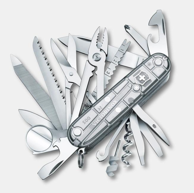 Navaja Swiss Champ Oficiales 91 mm 33 Fun 