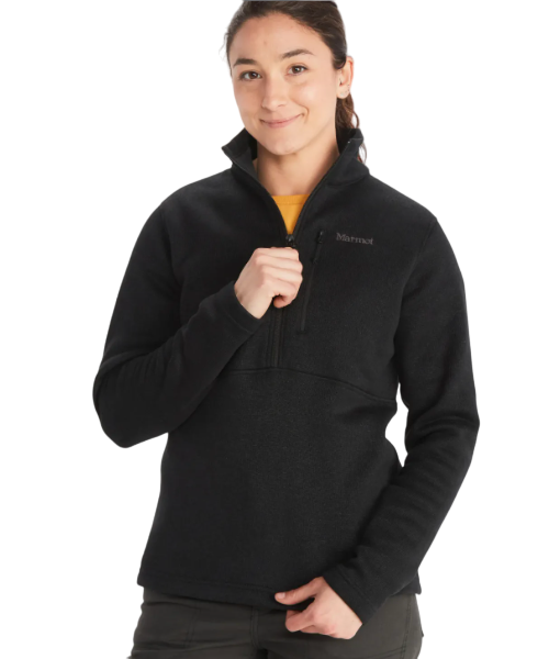 Polar Mujer Drop Line 1/2 Zip - Color: Negro