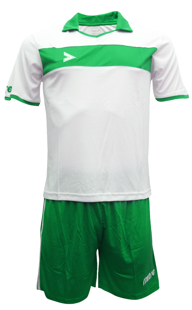 Miniatura Uniforme De Fútbol London Delta Eco Adulto - Color: Blanco-Verde