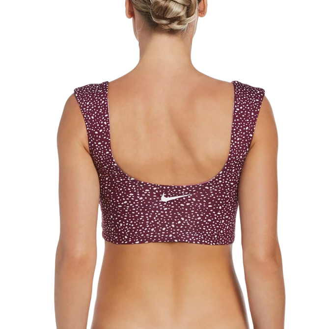 Miniatura Crop Top Deportivo De Mujer Reversible - Color: Rosado