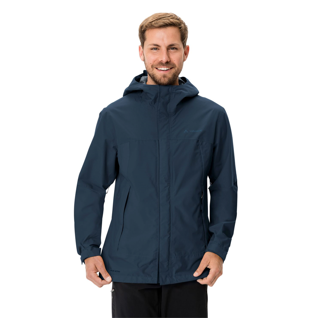Miniatura Chaqueta de Lluvia Lierne II Hombre -Dark Sea - Color: Petroleo