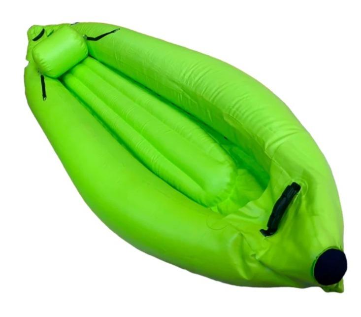 Kayak Inflatable WW - Single - Color: Verde