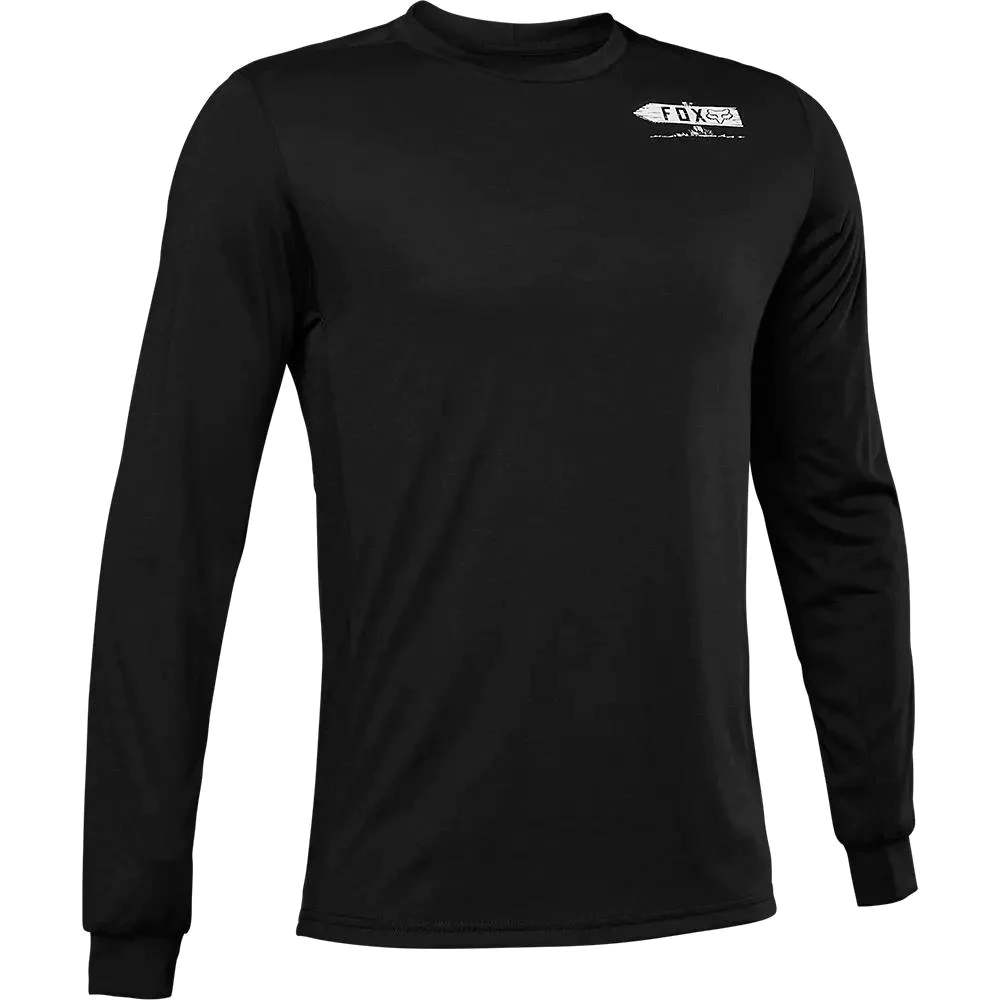 Polera Bicicleta Ranger Drirelease Manga Larga - Color: Negro
