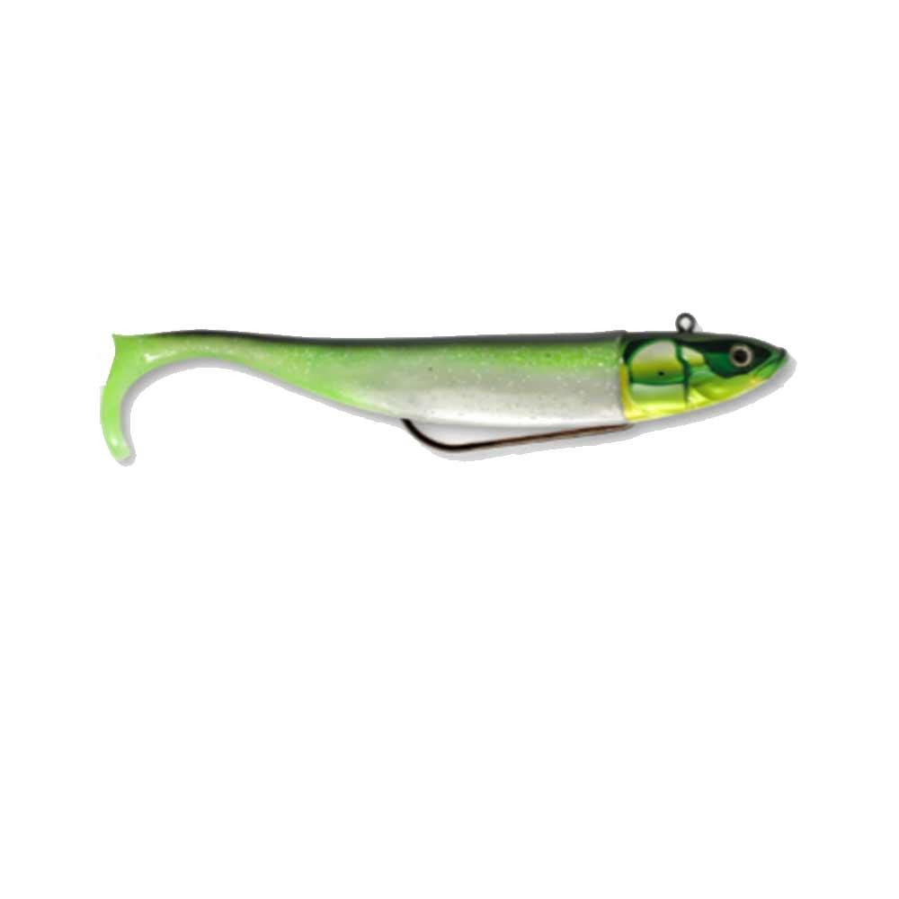 Miniatura Señuelo Shad 12 Cm-31 Grs - Color: Verde-Plata