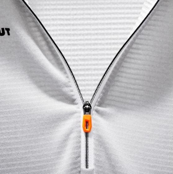 Polar Ultralight Mujer A Energy Light Ml Half Zip  - Color: White-highway