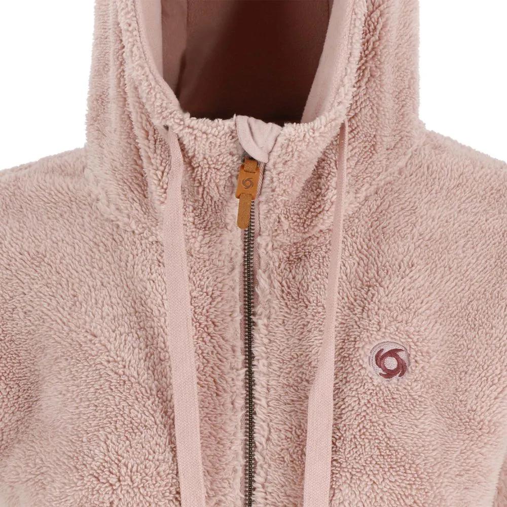 Miniatura Chaqueta Peludo Dahlia Mujer - Color: Rosa Claro