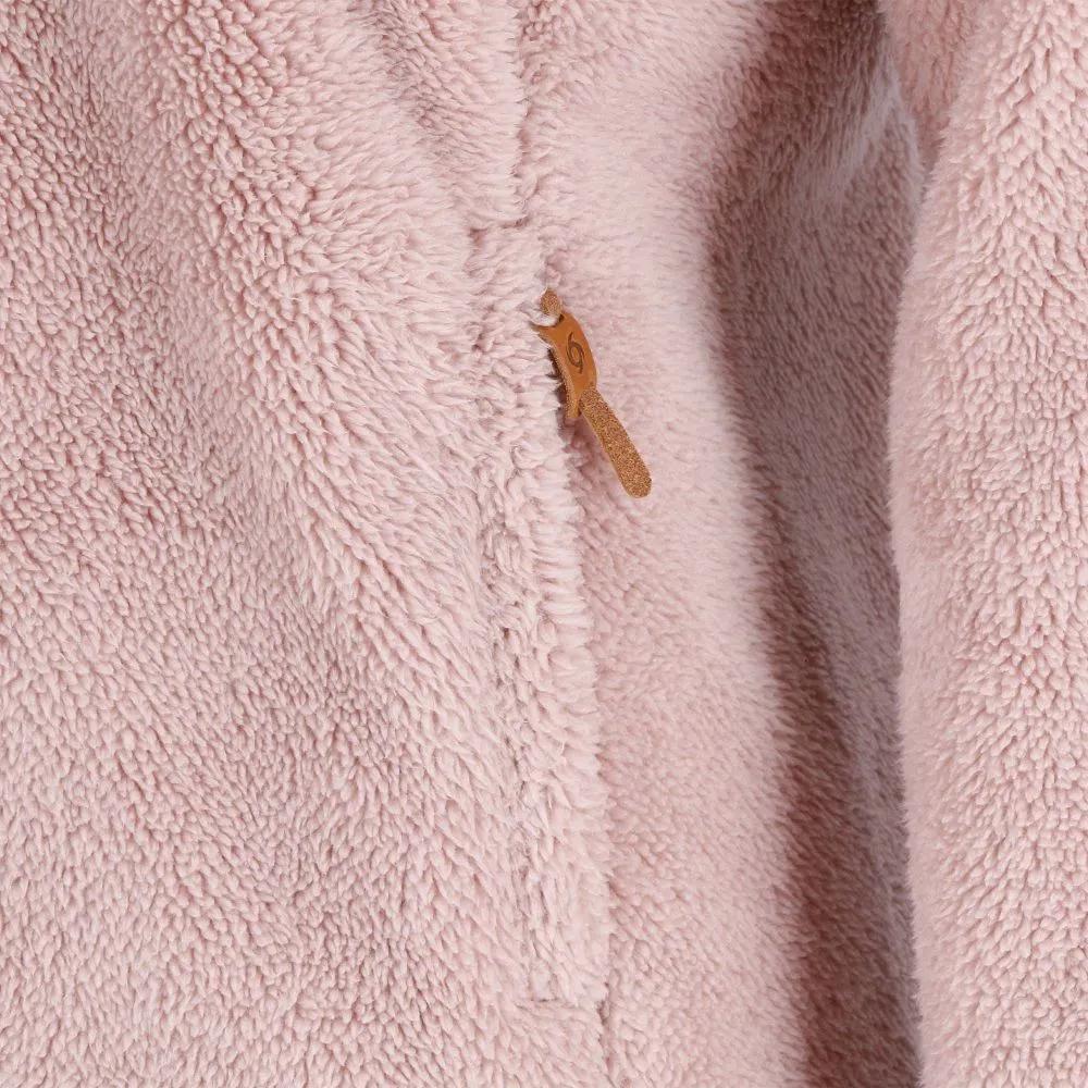 Miniatura Chaqueta Peludo Dahlia Mujer - Color: Rosa Claro