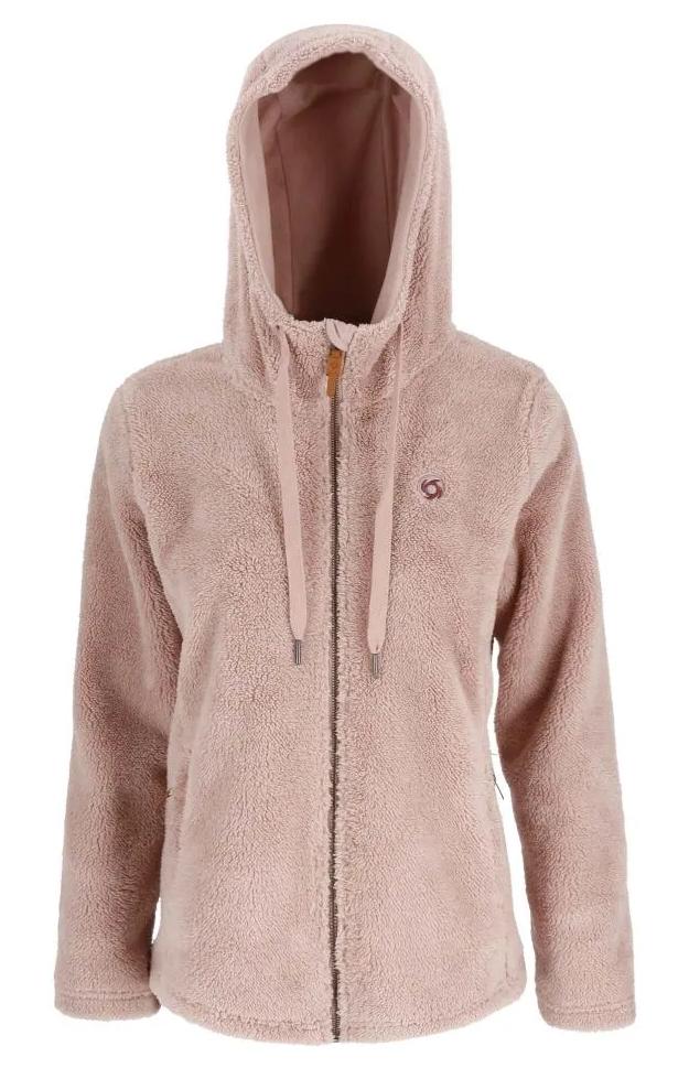 Miniatura Chaqueta Peludo Dahlia Mujer - Color: Rosa Claro