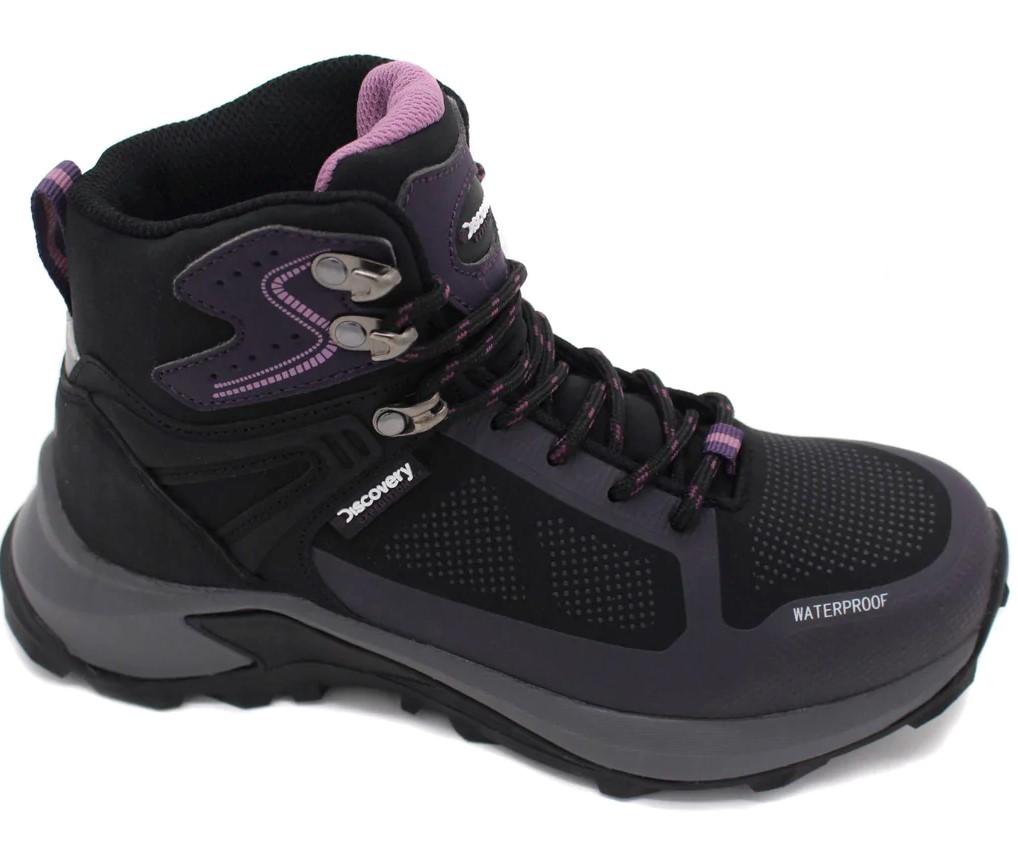 Zapato De Montaña Mujer Whitewater  - Color: Morado