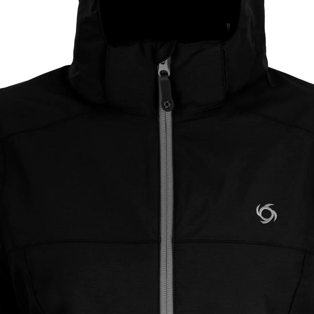 Miniatura Cortaviento Impermeable Tempest Mujer - Color: Negro