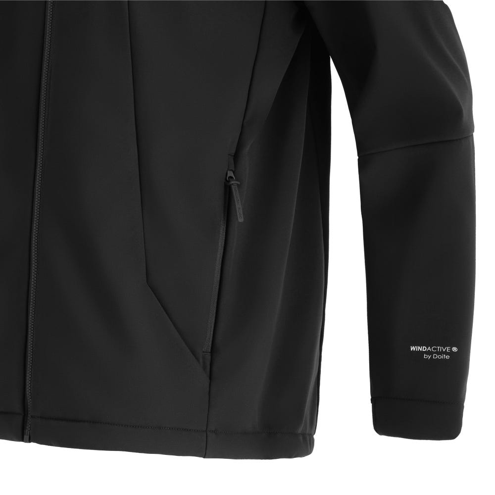 Chaqueta Cortaviento Trent Hombre Negro  - Color: Negro