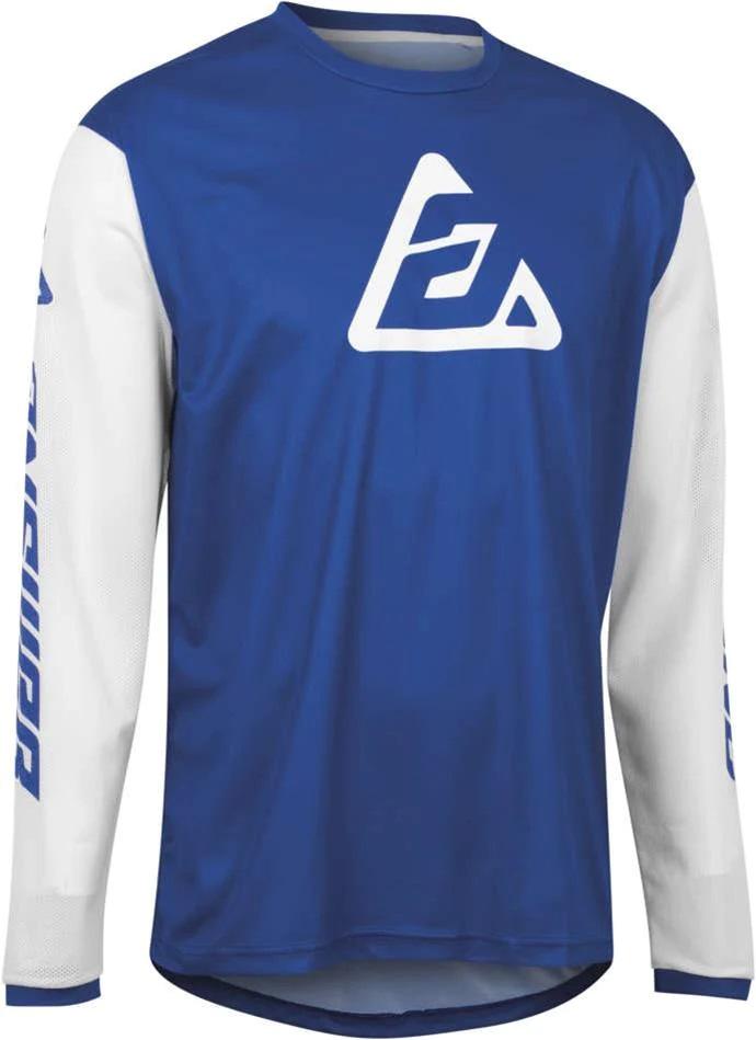 Jersey Moto Mx Answer Arkon Bold  - Color: Azul-Blanco