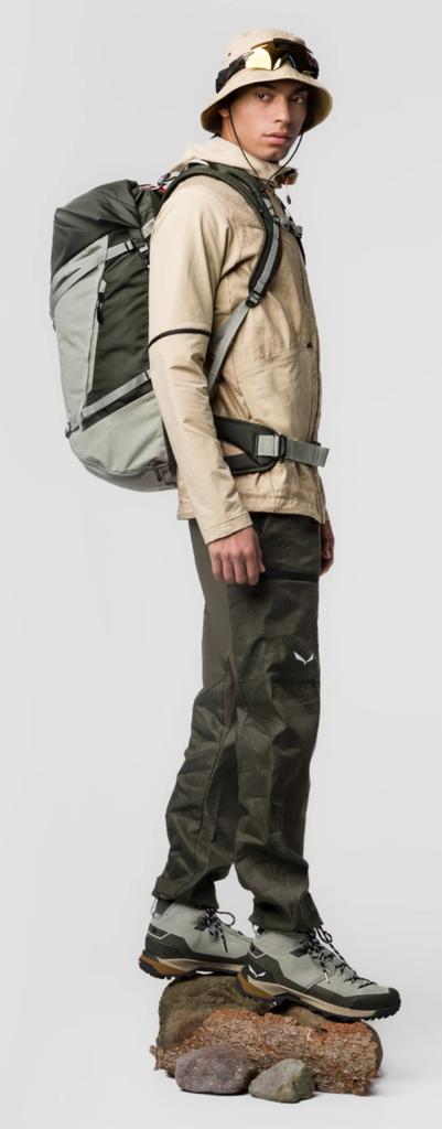 Miniatura Mochila Puez 40+5 Litros - Color: Verde Gris