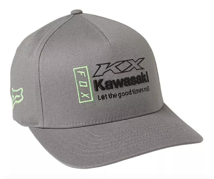 Miniatura Gorro Jockey Lifestyle Kawasaki Flexfit -